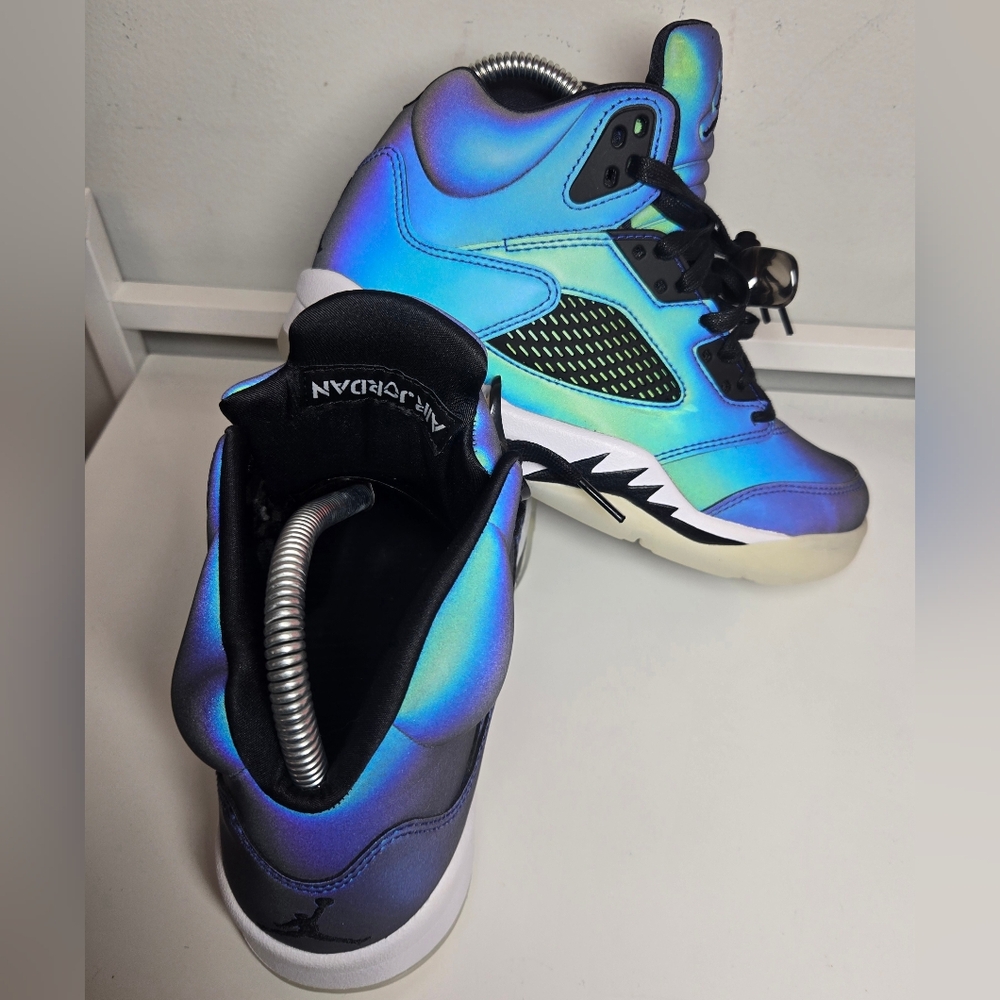 Air Jordan 5 Retro Sz 7 Wms Sneakers With Out Box